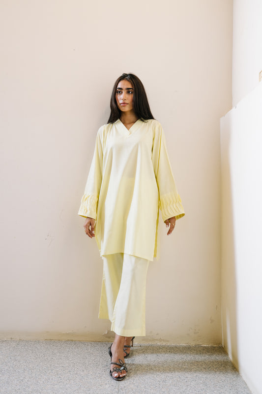 Butter Yellow-2pc